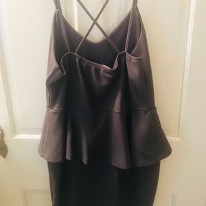 Charcoal Women’s Large Fitted Dress